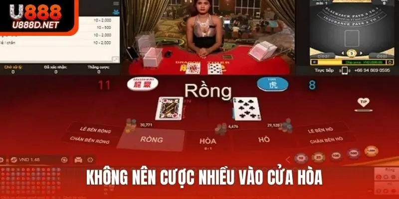 Không nên cược nhiều vào cửa hòa